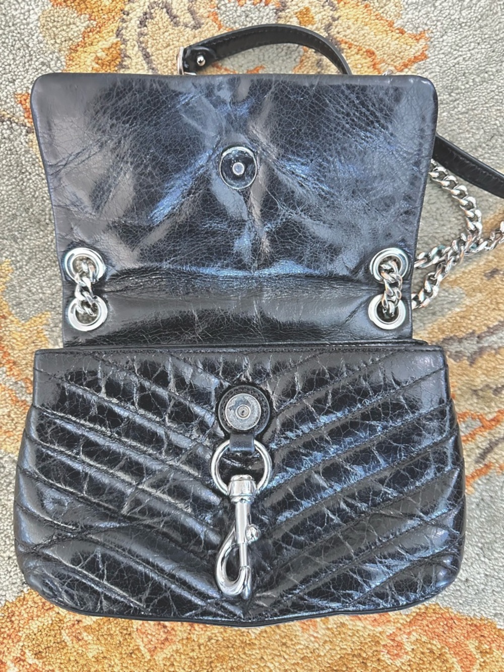 Rebecca Minkoff Edie Quilted Leather Crossbody Bag